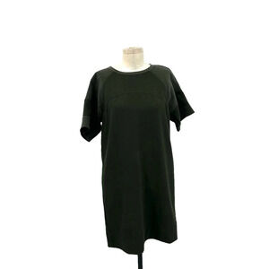 Vince Olive Green‎ Short Sleeve Shift Dress Size Small